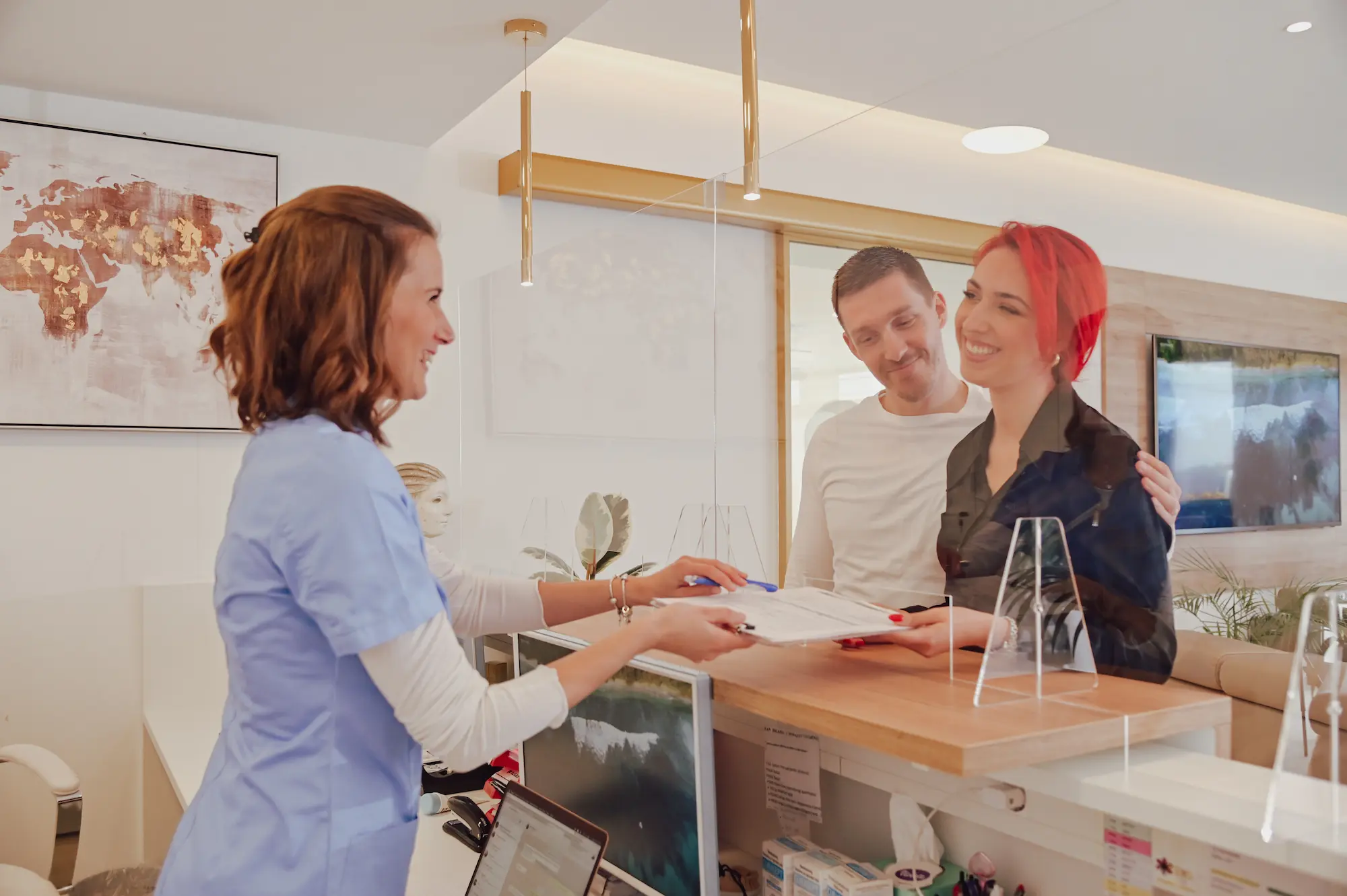 Dental Professionals: reception